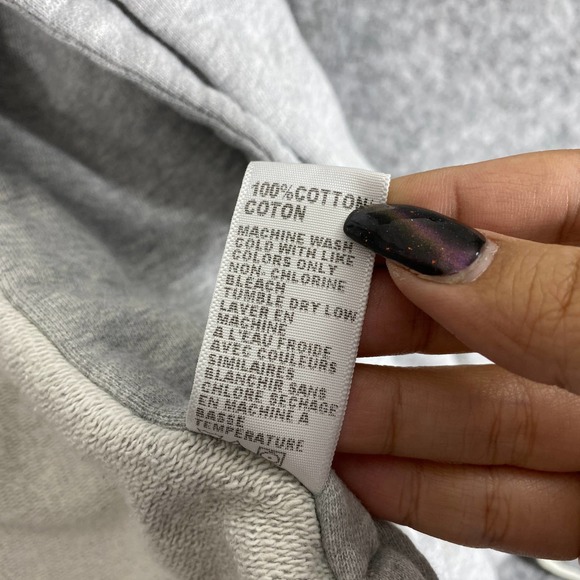 James Perse Jacket 1 Small Gray Knit Long Sleeve Drawstring Layering - Picture 6 of 9